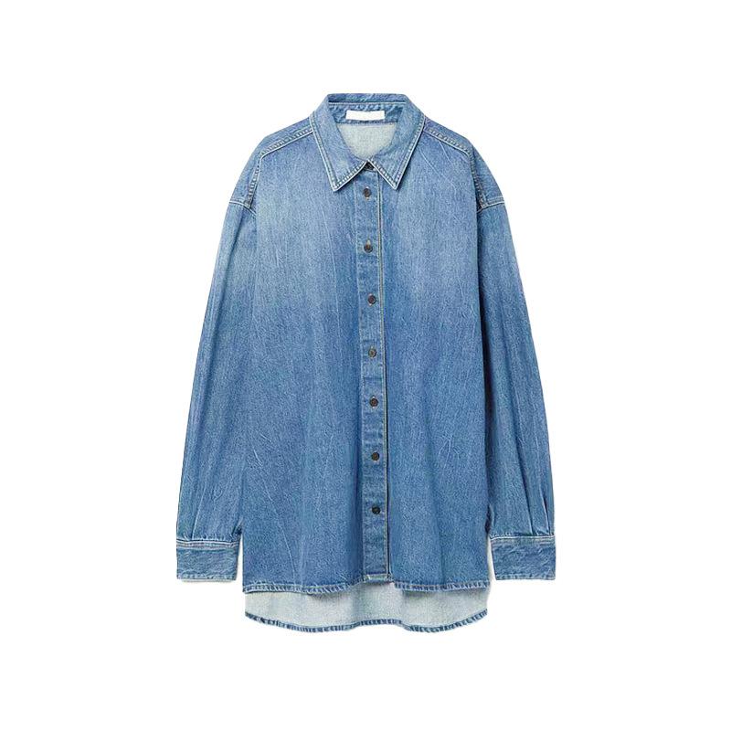 Blouses | Dames Denim blouse