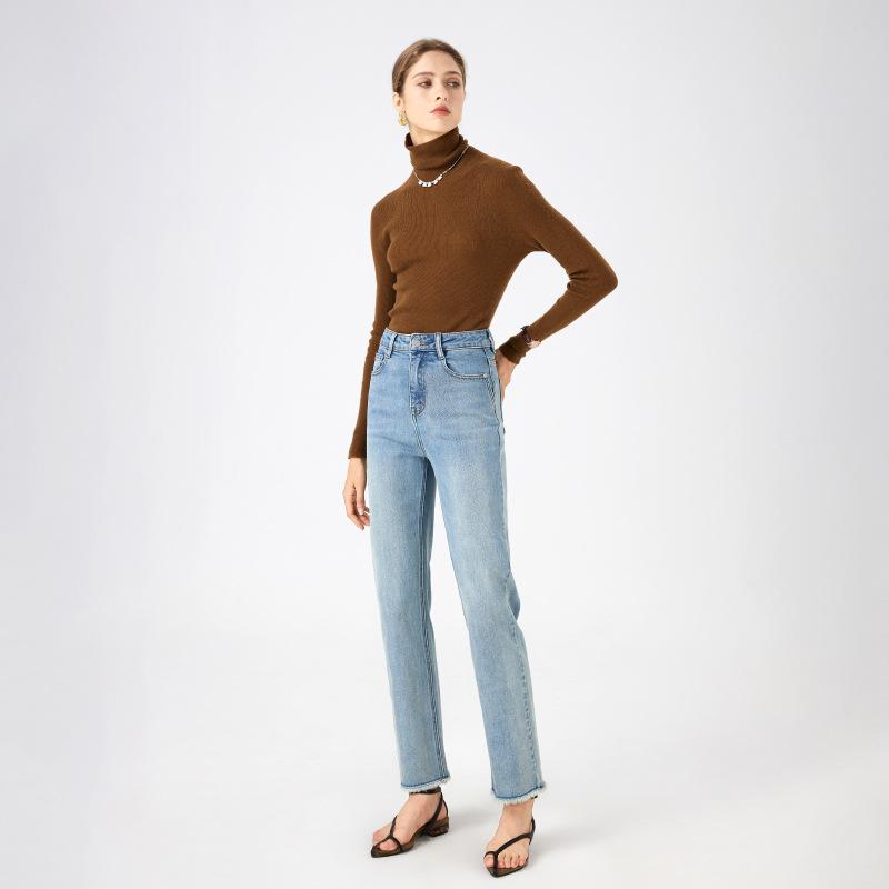 Broeken | Dames Low rise straight jeans