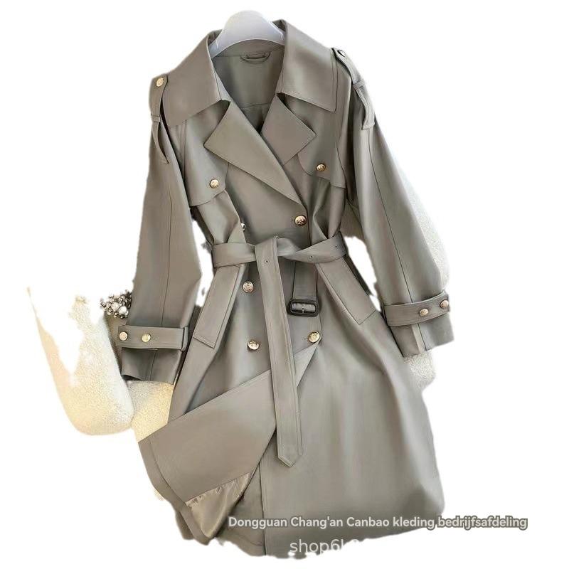 Jassen | Dames Double breasted trenchcoat