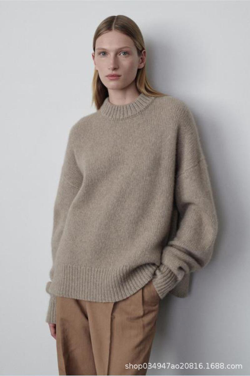 Knitwear | Dames Cashmere-zijden trui