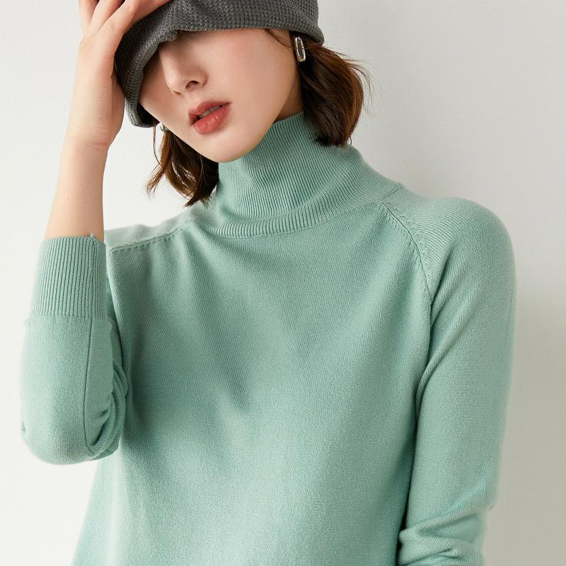 Knitwear | Dames Merino wol coltrui