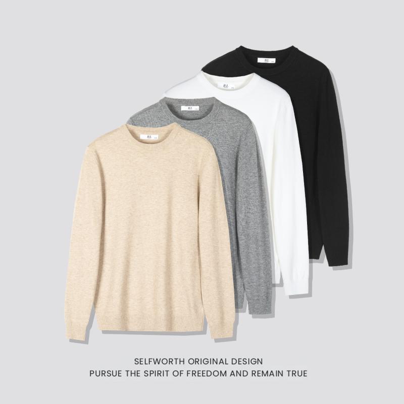 Knitwear | Heren Cashmere Ronde Hals Trui