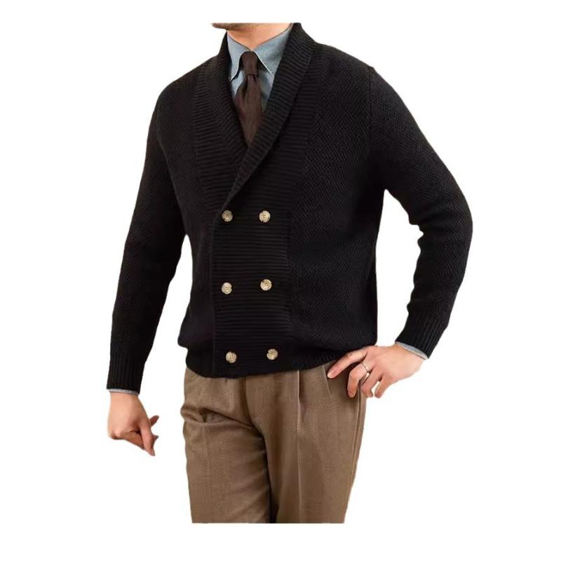 Knitwear | Heren Doublebreasted Cardigan