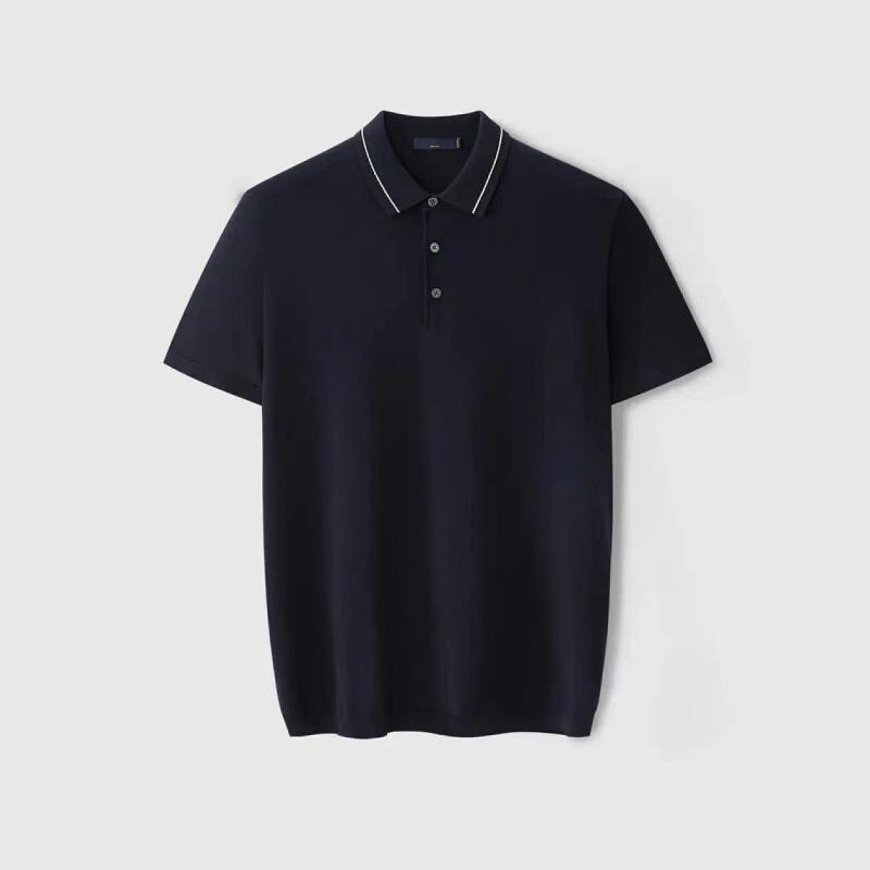 Knitwear | Heren Gebreid Polo-Shirt