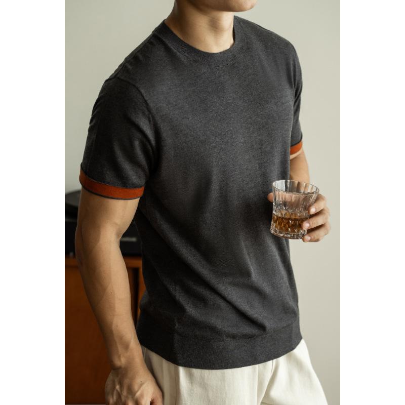 Knitwear | Heren Gebreid T-Shirt