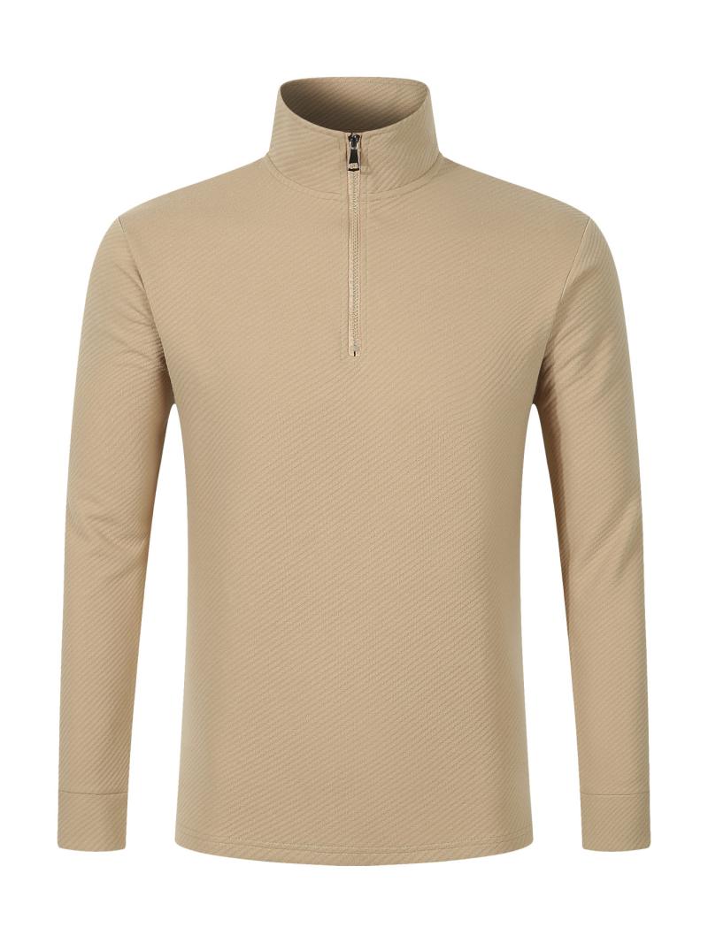 Knitwear | Heren Half Zip Trui