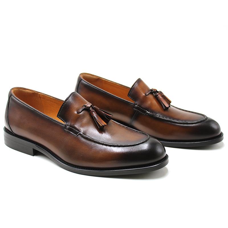 Loafers | Heren Leren Tassel Loafer