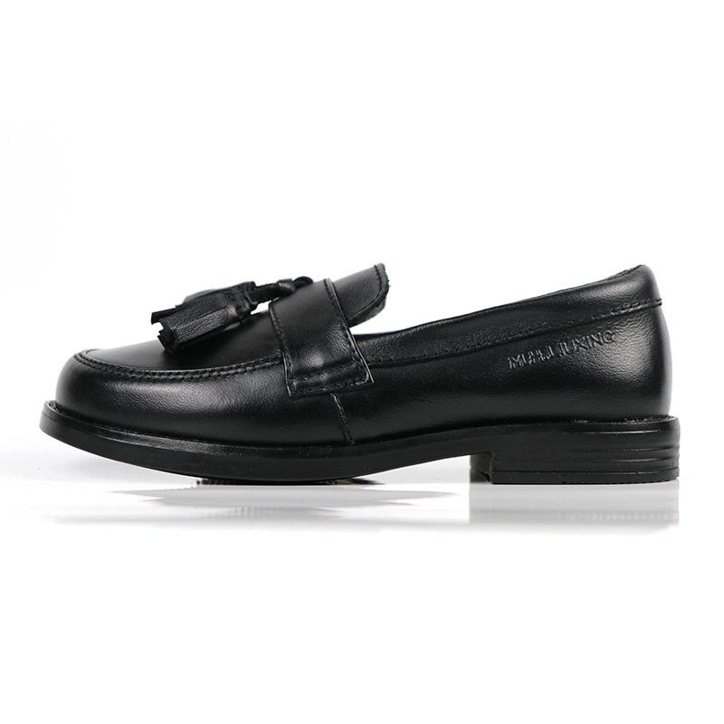 Platte Schoenen | Dames Leren loafers