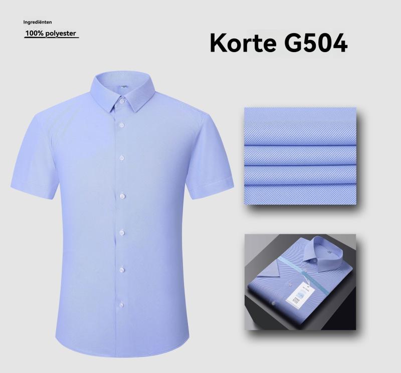 Shirts | Heren Knitted Korte Mouwen Shirt