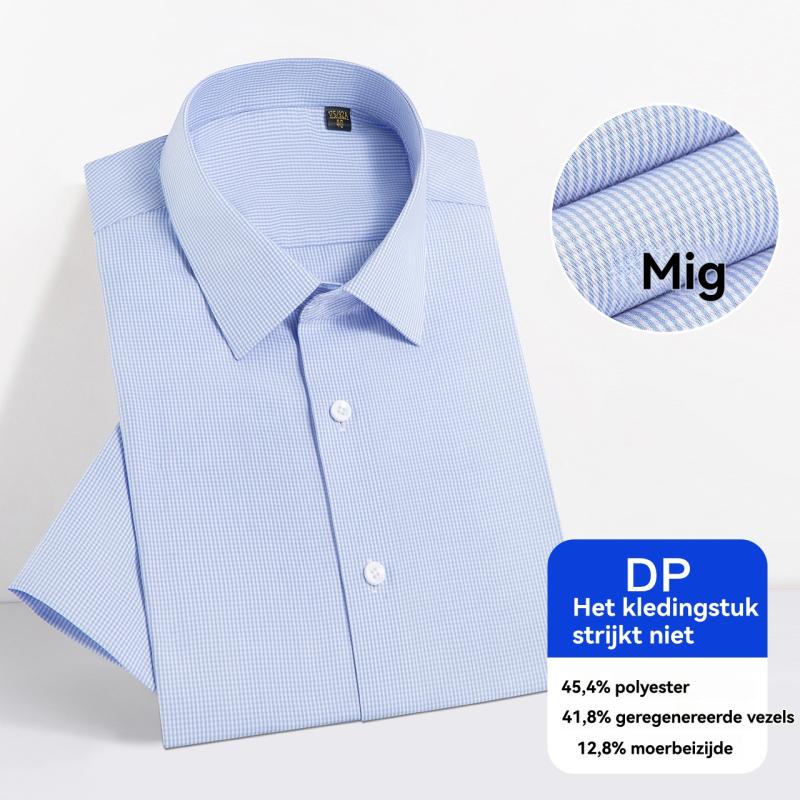 Shirts | Heren Micro-ruit shirt