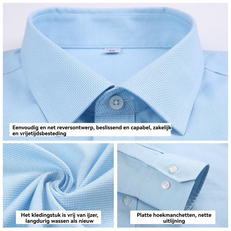 Shirts | Heren Micro Ruit Shirt