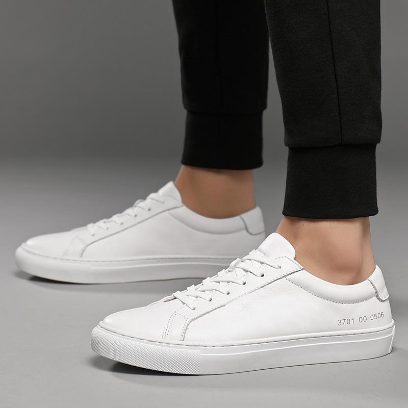 Sneakers | Heren Grain Leather Achilles Low