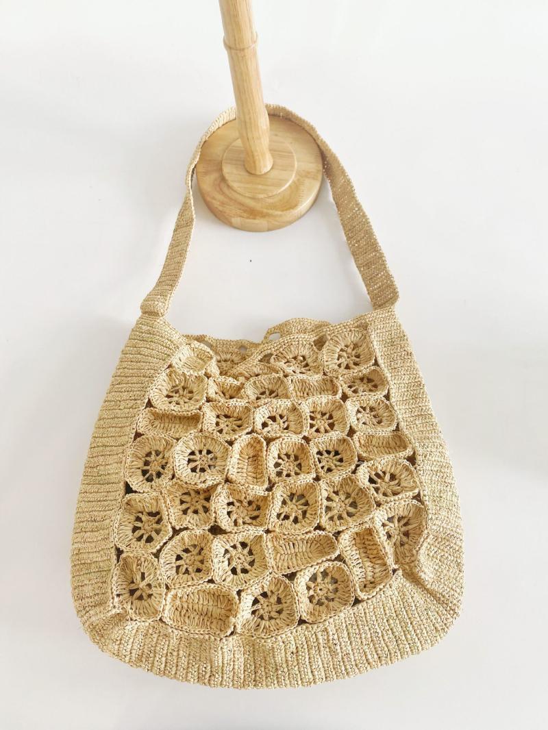 Tassen | Dames Raffia shopper